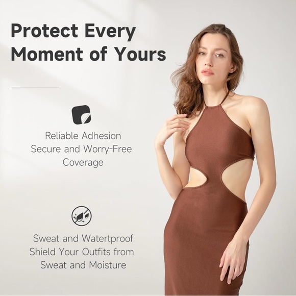 NWT Womens Nipwell Silicone Nipple cover Crème A-C Cups - Picture 5 of 6